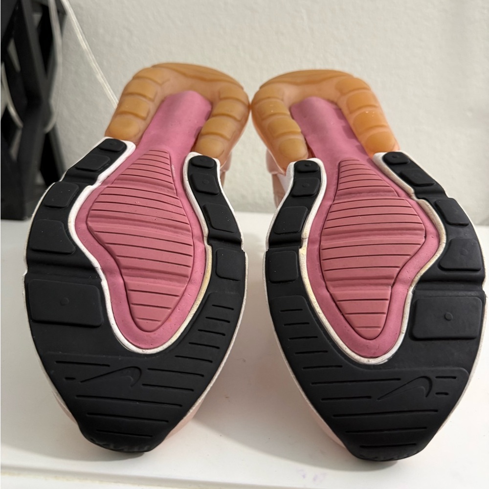 Nike  Air Max 27 Women's Athletic Shoes in Pink and White - Picture 8 of 8